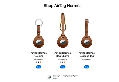 hermes airtag price.